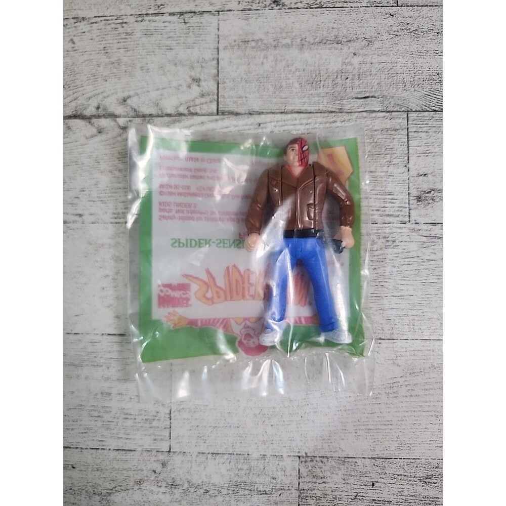 NEW Vintage McDonalds Happy Meal Spiderman #7 Spider-Sense Peter Parker Toy 1994